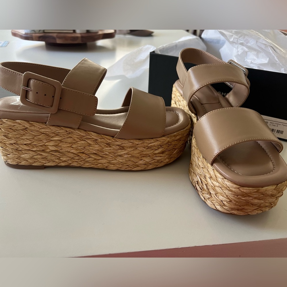 NWT Marc Fisher Patryce Light Natural Size 8